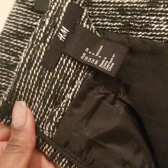 Black & White H&M Skirt - Picture 4 of 4